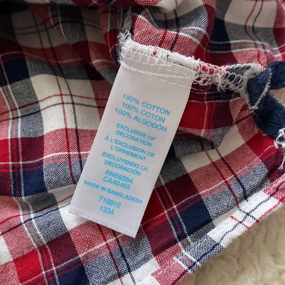 The Children’s Place Boys Madras Button Down Shirt